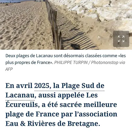 Appartement Reveil Face Aux Vagues Pour 6 Personnes Manahere